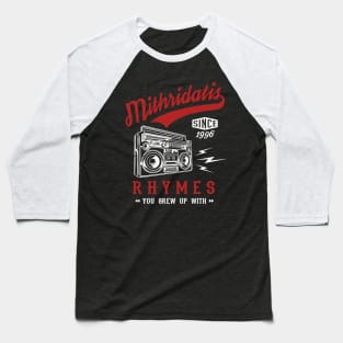 Rhymes You Grew Up With - Red / White Baseball T-Shirt